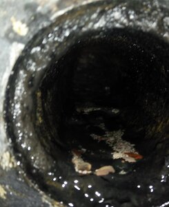 Загрязнения трубопровода